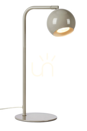 Lampa stołowa Markslojd POP 109032 szara stalowa 39,5 cm