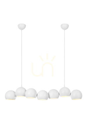 Lampa wisząca Markslojd Cupolo 7L piaskowy biały 108859