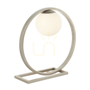 Lampa Stołowa Enzo Srebrny Endon
