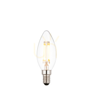 Akcesorium E14 LED filament candle Transparentny Endon