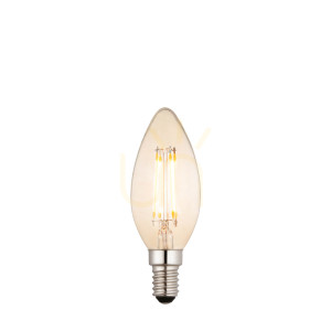 Akcesorium E14 LED filament candle Bursztynowy Endon