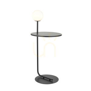 Lampa Stojąca Halo Czarny Endon
