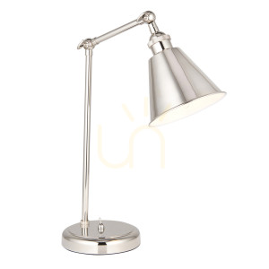 Lampa Stołowa Hal Srebrny Endon