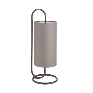 Lampa Stołowa Klip Szary Endon