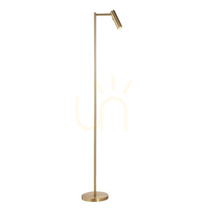 Lampa Stojąca Dedicated Reader Mosiądz Endon