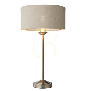 Lampa Stołowa Highclere Beżowy Endon