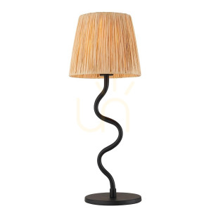 Lampa Stołowa Wriggle Czarny Endon