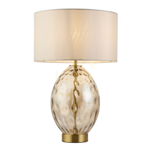 Lampa Stołowa Elin Dimple Mosiądz Endon