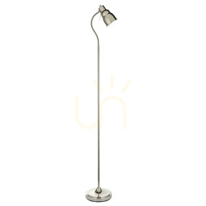 Lampa Stojąca Classic Flexi Srebrny Endon