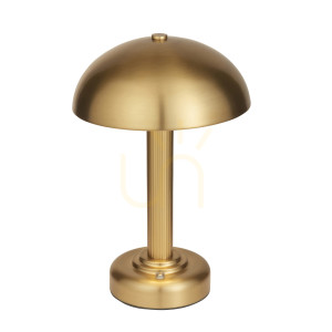 Lampa Stołowa Bridport Rechargeable Mosiądz Endon