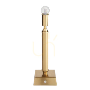 Lampa Stołowa Trobridge Rechargeable Mosiądz Endon