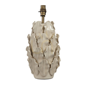 Lampa Stołowa Layered Leaf Large Mosiądz Endon