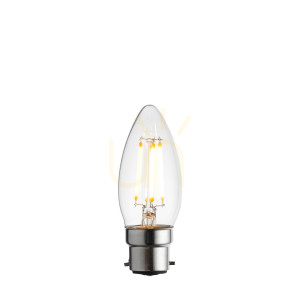 Akcesorium B22 LED filament candle Transparentny Endon