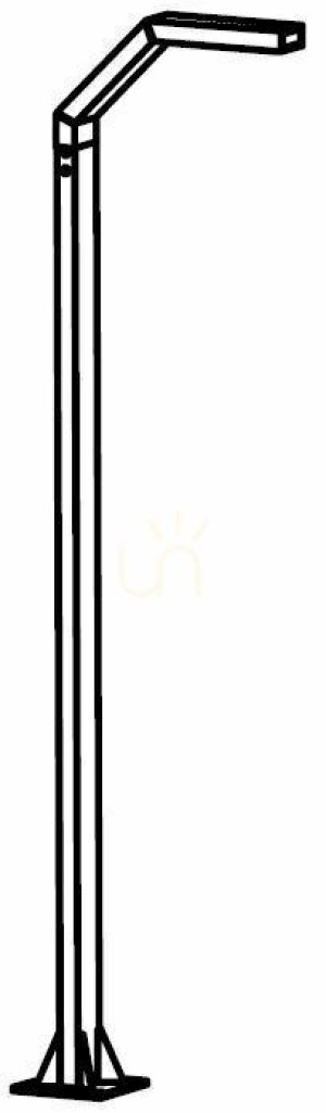 Latarnia Ogrodowa TRYSIL NORLYS 1051GR Szary LED 4000K DALI2 Norlys