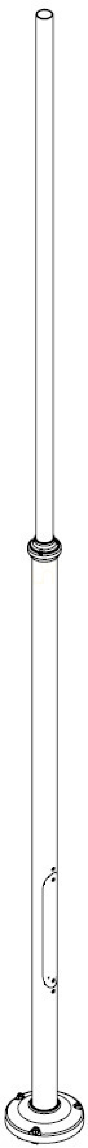 Latarnia Ogrodowa LAMPPOST NORLYS 1275WH Biały Norlys