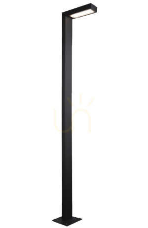 Latarnia Ogrodowa ASKER NORLYS 1369BL Czarny LED 3000K DALI2 Norlys