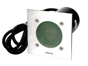 Lampa Najazdowa RENA NORLYS 1756ST Srebrny LED 3000K Norlys
