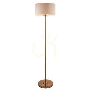 Lampa Stojąca Highclere Mosiądz Endon