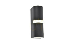 Kinkiet zewnętrzny Lutec MIKA 5117201012 czarny LED 7W aluminium