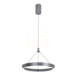 Szara Lampa Wisząca Ottana LED