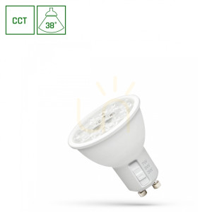 Żarówka LED GU10 SpectrumLED CCT 3/5/7W 230V 38° 2700/4000/6000K
