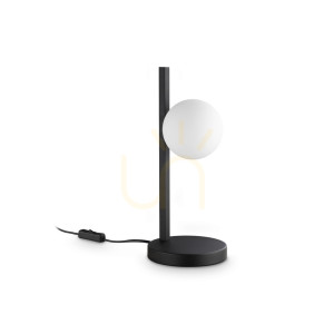 Lampa stołowa Ideallux BINOMIO 353302 czarna G9 1x4W 16 cm