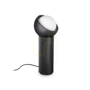 Lampa stołowa Ideallux Bloom czarna G9 1x4W 352848