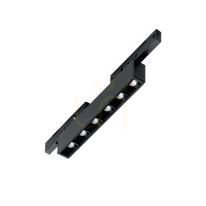 Lampa do szynoprzewodu Ideallux DEVA 369907 czarna LED 5W 4000K 14,5 cm