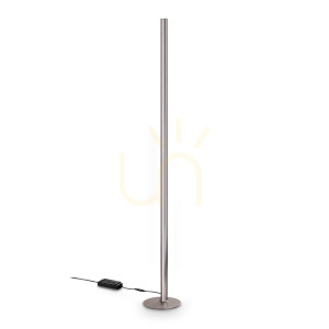 Lampa stojąca Ideallux DORICA 366210 LED 50W szara 190 cm