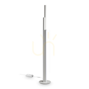 Lampa stojąca Ideallux Dorica 366227 biała LED 66W 3-punktowa 190 cm