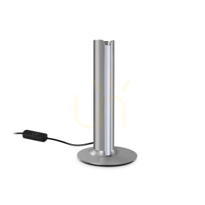 Lampa stołowa Ideallux Dorica 362564 LED 8W szara 13 cm