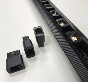 Soczewka magnetyczna prostokąt ddcx-hx-dgy02 2w 3000k
