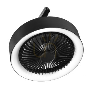 Lampa magnetyczna + wiatrak ddex-b07 12w 4000k