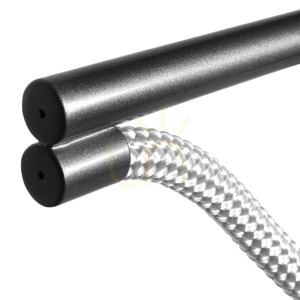 Lampa wisząca serpente ddxz003 55w czarna - wężyk splot
