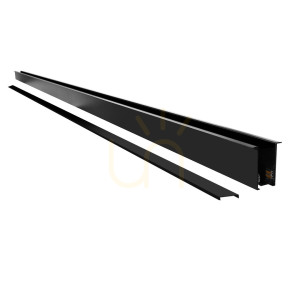 Szyna magnetyczna podtynkowa ll-20f czarna 100cm