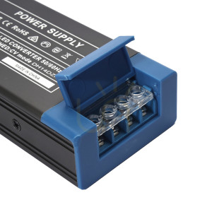 Zasilacz do szyn magnetycznych i taśmy led h-pf200-48 200w czarny