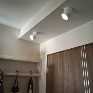 Oprawa oświetleniowa gx53 pze-9001 biała