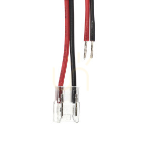 Końcówka zasilająca do taśmy led cob 24v lhv-3535-xx