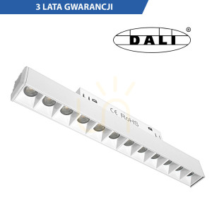Lampa magnetyczna ddcx-gs12-220 12w dali biały