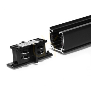 Łacznik prosty track system ll-dx1 czarny