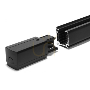 Końcówka zasilająca track system ll-dx3 czarny