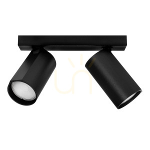 Lampa sufitowa bora kj2103 2xgu10 czarny