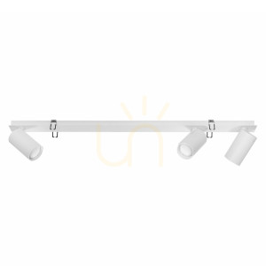 Lampa sufitowa wpuszczana bora kj2106 3xgu10 biały