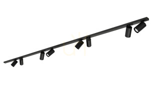 Lampa sufitowa bora kj2109 8xgu10 czarny