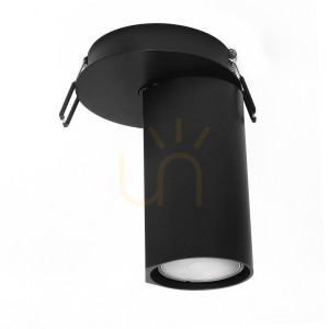 Lampa sufitowa wpuszczana bora kj2108 1xgu10 czarny