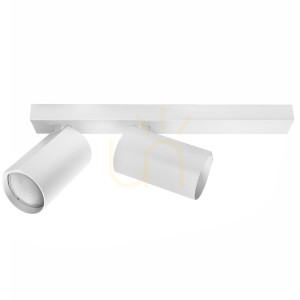 Lampa sufitowa bora kj2112 2xgu10 r biały