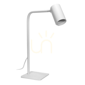 Lampa biurkowa bora hg-bl003 1xgu10 biały