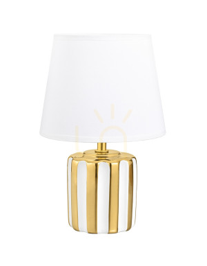Lampa Stołowa STOŁOWA HS9143-GD Biały 1xE14