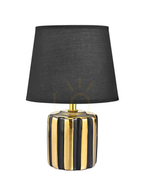 Lampa Stołowa STOŁOWA HS9143-BL Czarny 1xE14