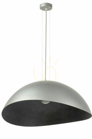 Lampa wisząca Sigma Solaris L srebrno-czarna 40630
